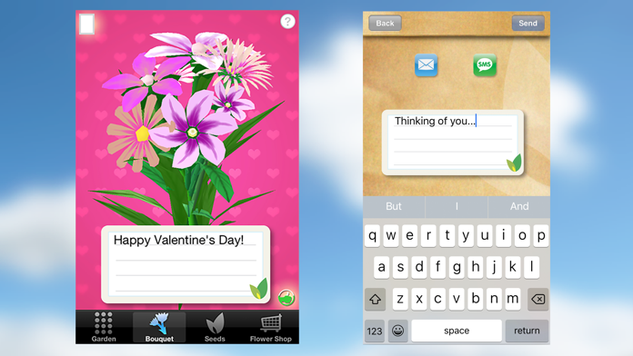 Flower Garden - Grow Flowers and Send Bouquets Game Screenshot
