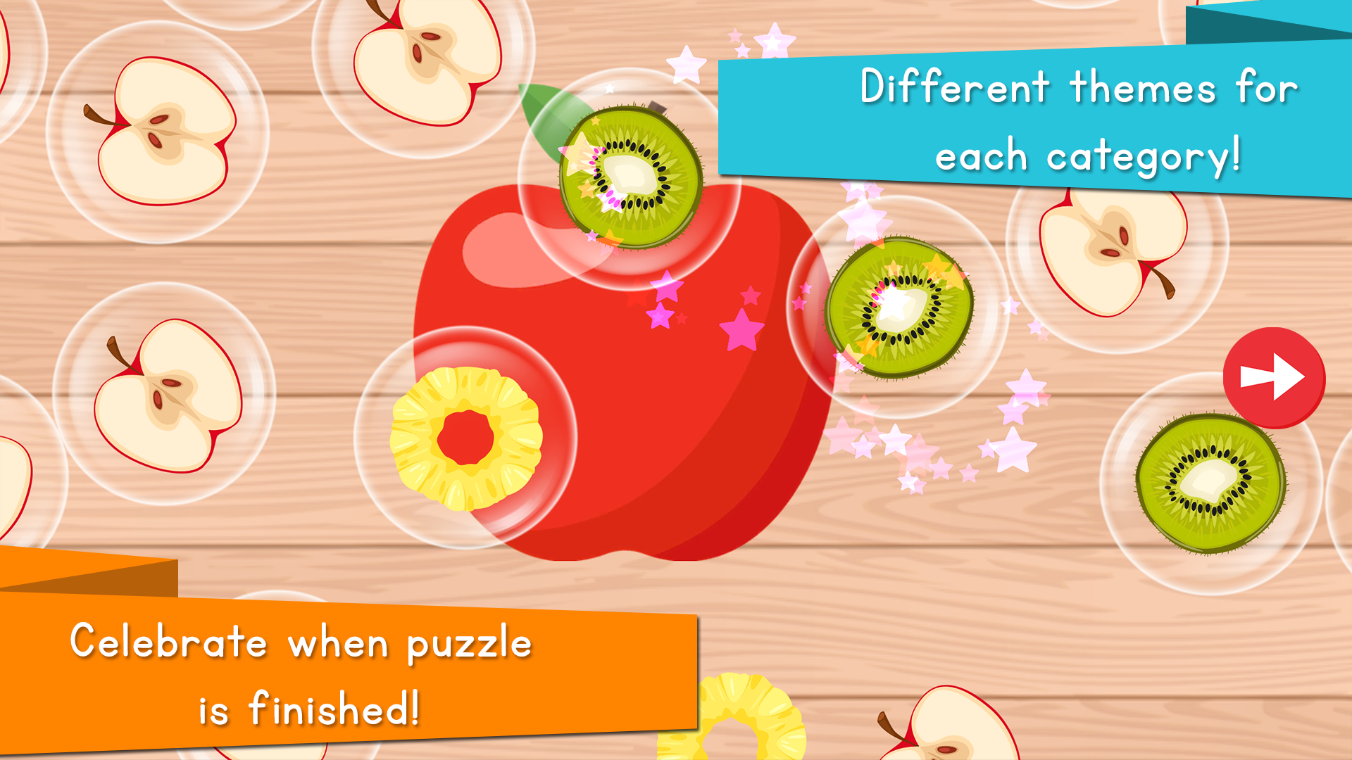 Food Puzzle for Kids Game Screenshot