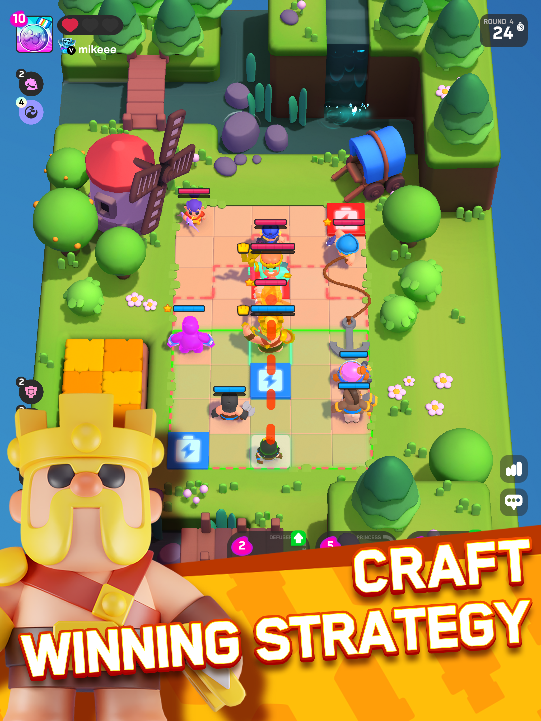 Clash Mini Game Screenshot