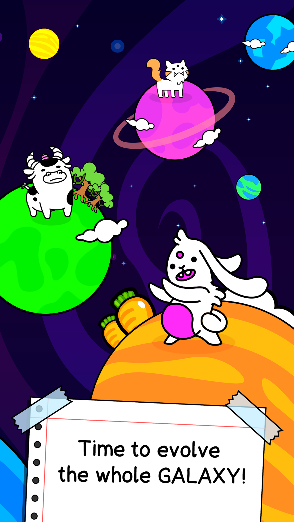 Evolution Galaxy Game: 갤럭시 게임 스크린샷