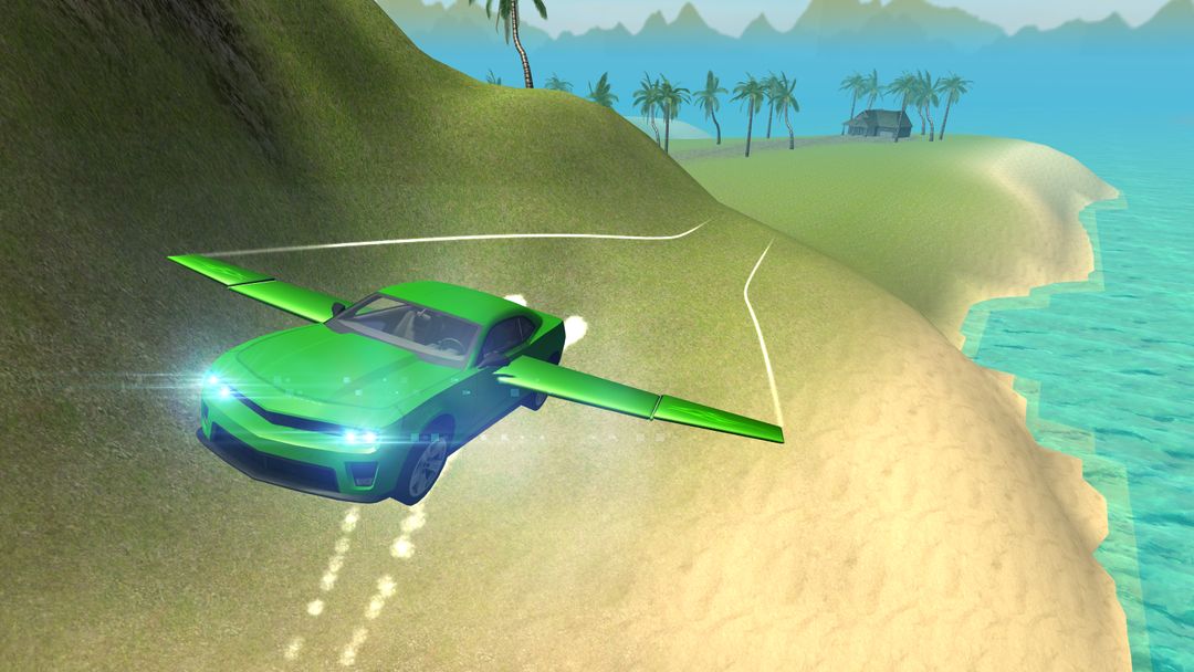 Flying Stunt Car Simulator 게임 스크린 샷
