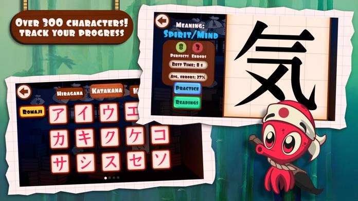 Learn Japanese with games Game Screenshot