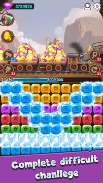 Cuplikan Layar Game Gemstone Pop Craze