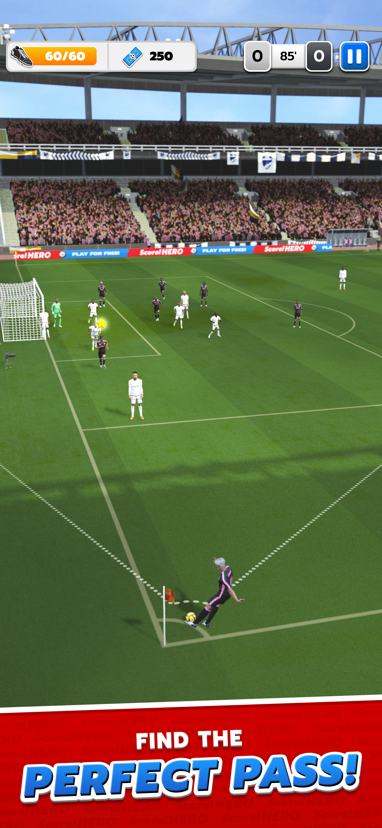 Скриншот игры Score! Hero