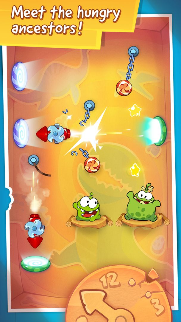 Screenshot of Cut the Rope: Time Travel