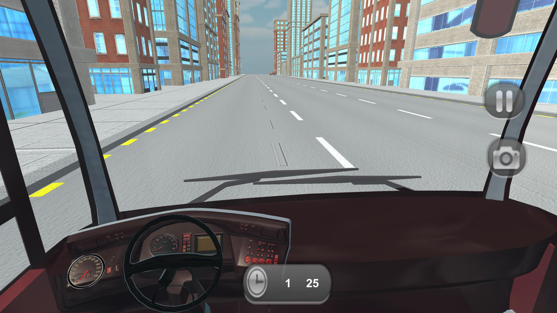 Screenshot of Dual Bus Simulator