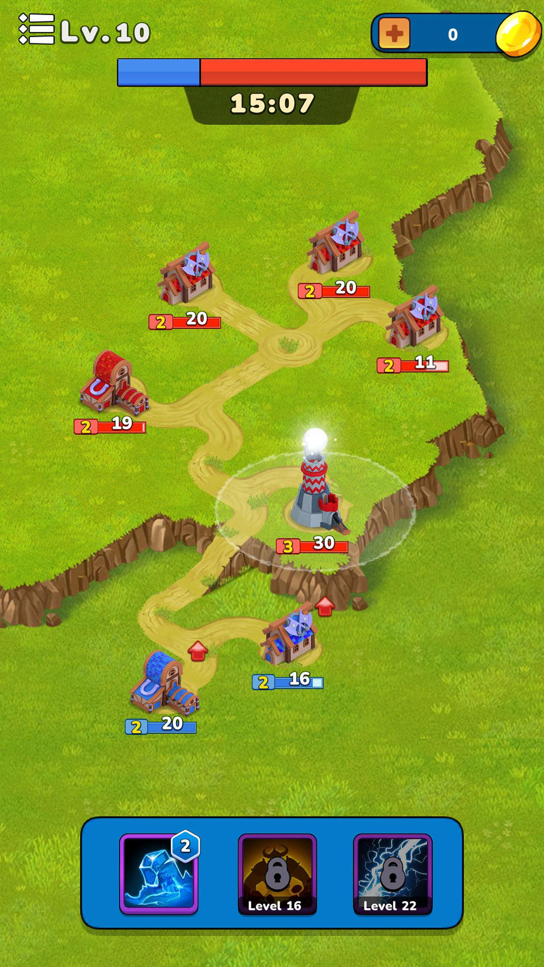 Screenshot of Takeover War