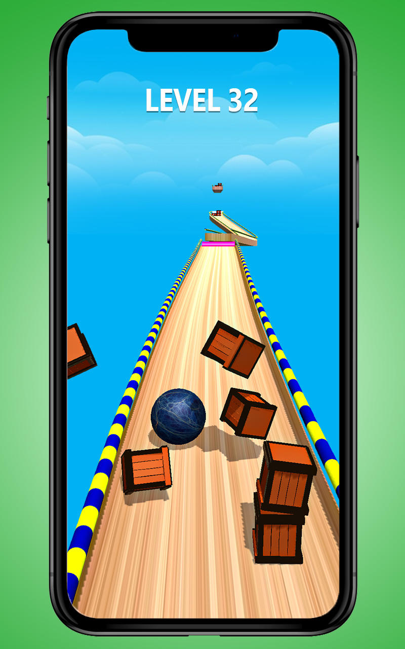 Скриншот игры Sky Ball Rush Rolling Master