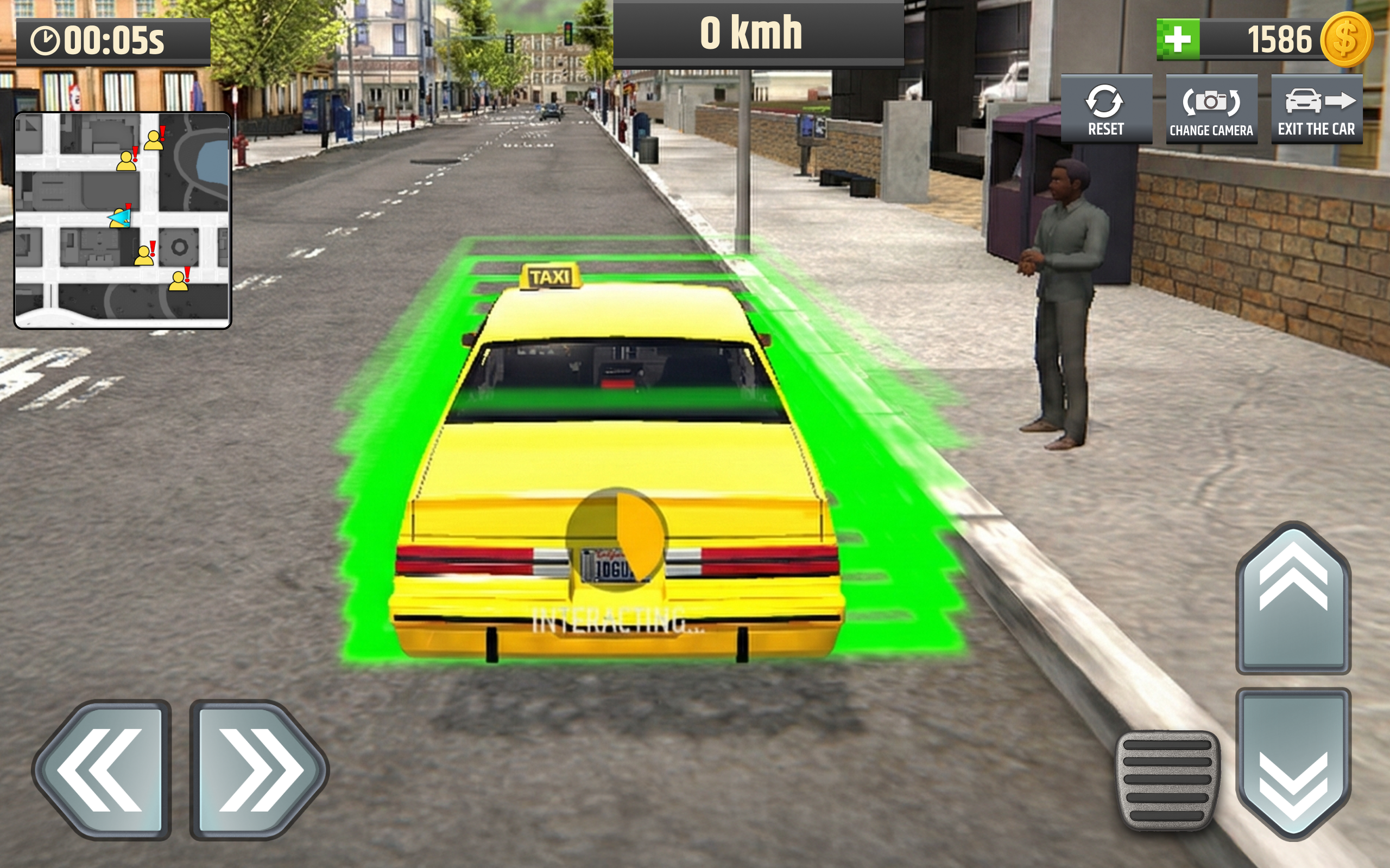 Taxi Driver Simulator ภาพหน้าจอเกม