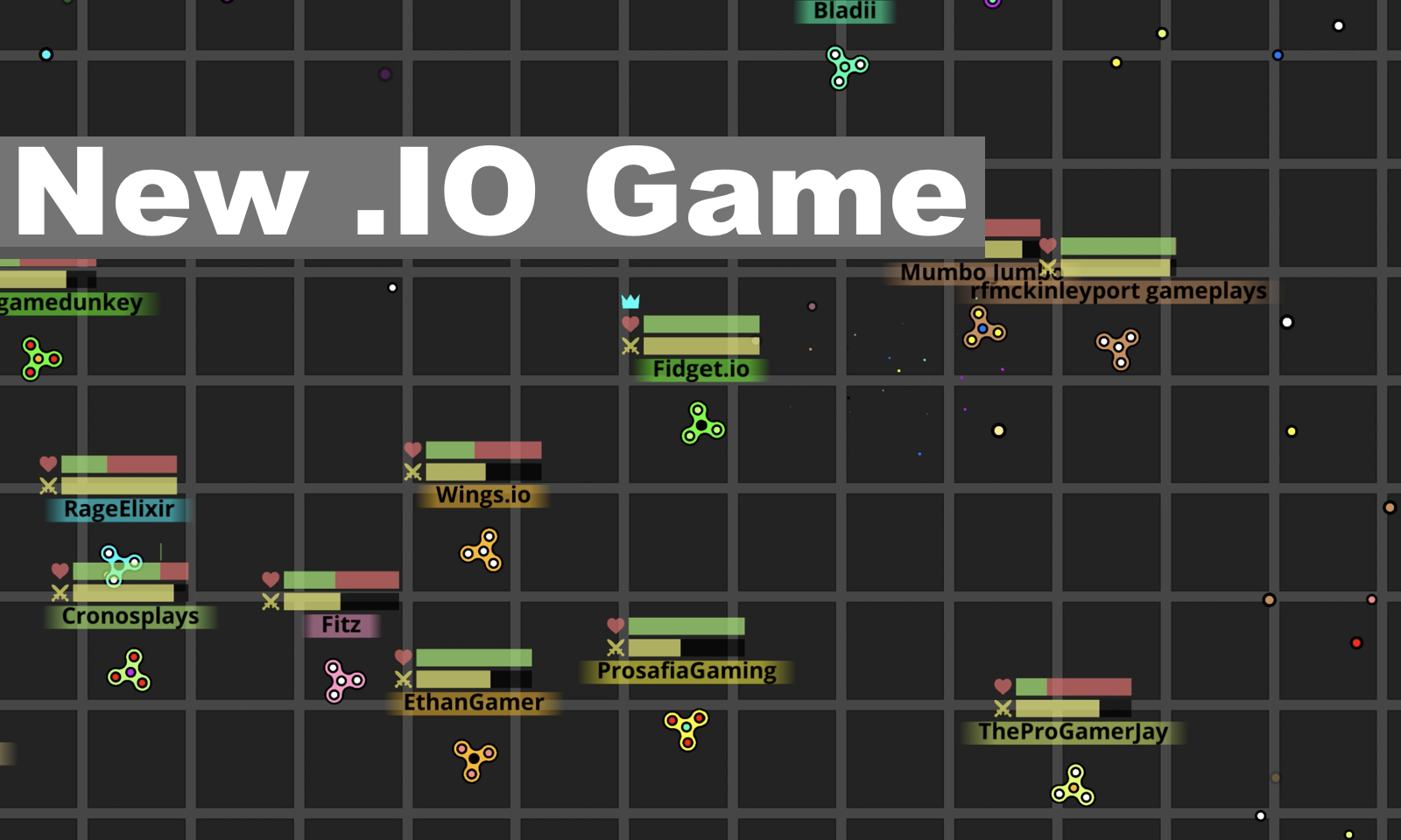 Fidget.io - Spinz.io Edition Game Screenshot