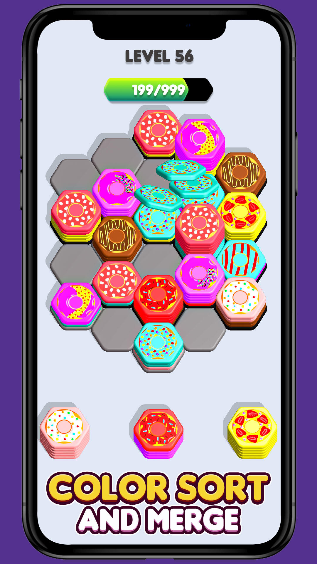 Hexa Donut Sort Stack Master for Android/iOS - TapTap