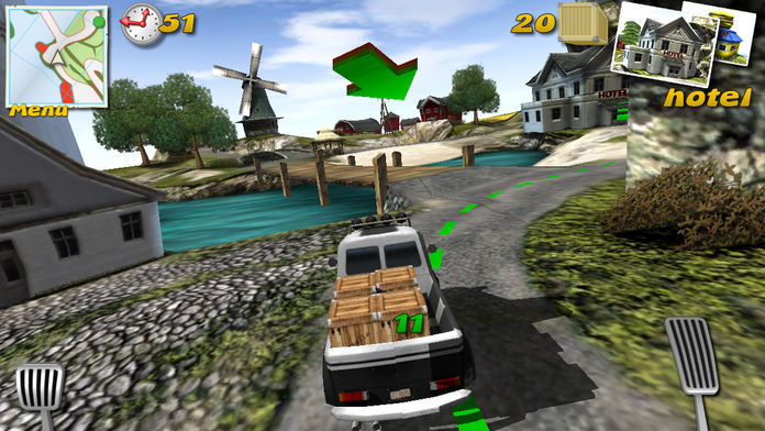 Parcel Panic - Post Car Racer 3D screenshot game