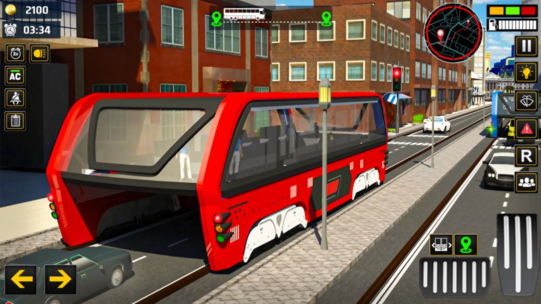 Elevated Bus Sim: Bus Games ภาพหน้าจอเกม