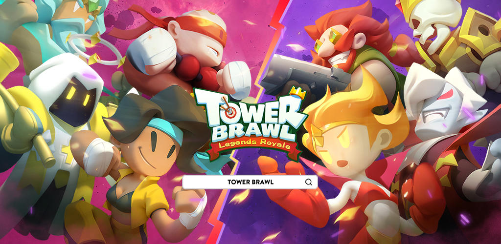 Banner of Tower Brawl- All Heroes F2P 