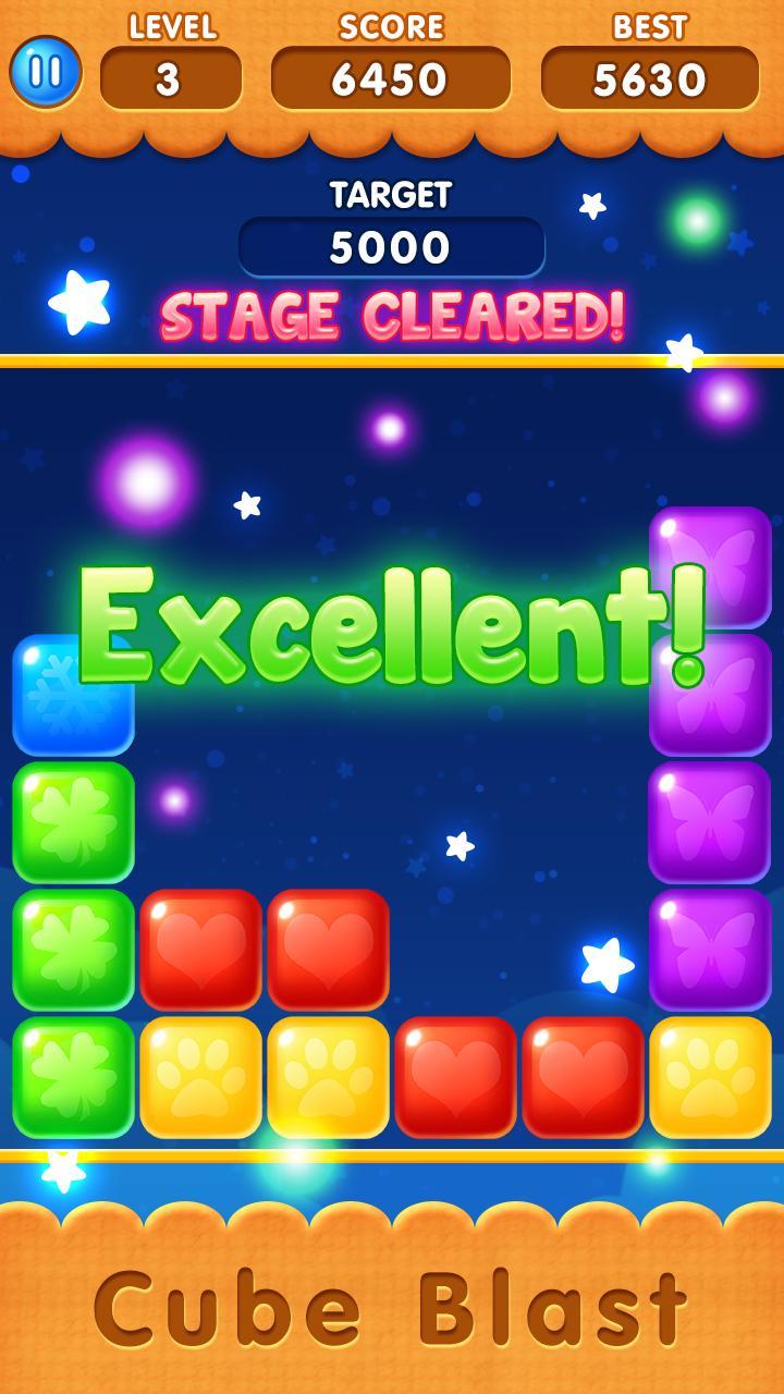Cube Blast Game Screenshot