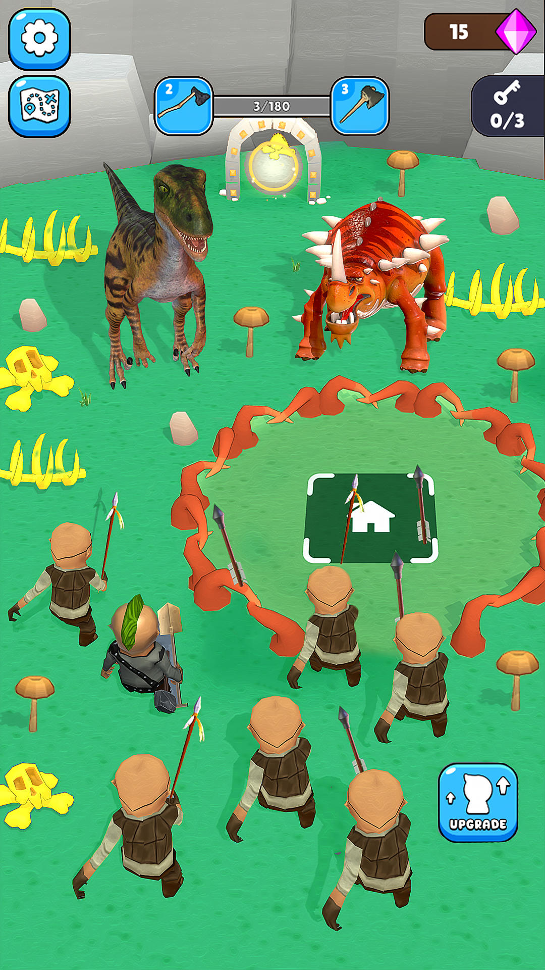 Human Evolution: Survival Game ゲームのスクリーンショット