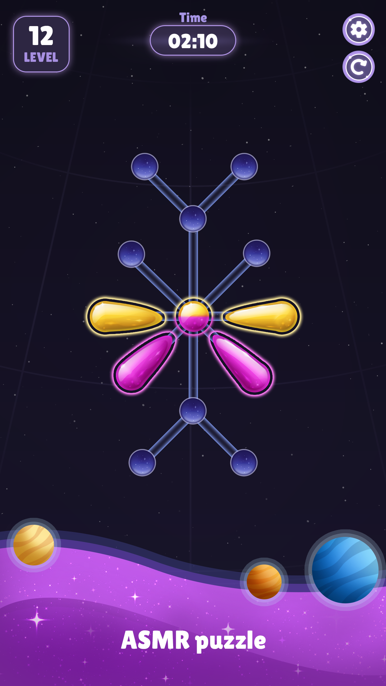 Jelly Dots: Flow Puzzles Game Screenshot