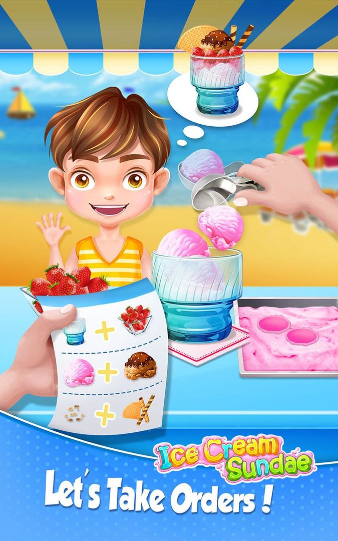 Ice Cream Sundae Maker 2 게임 스크린 샷