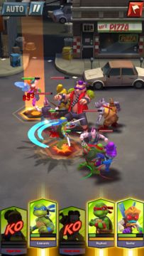 Cuplikan Layar Game TMNT: Mutant Madness