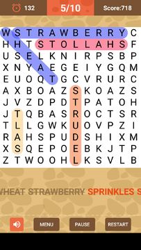 Word Search Puzzle Game Game Screenshot