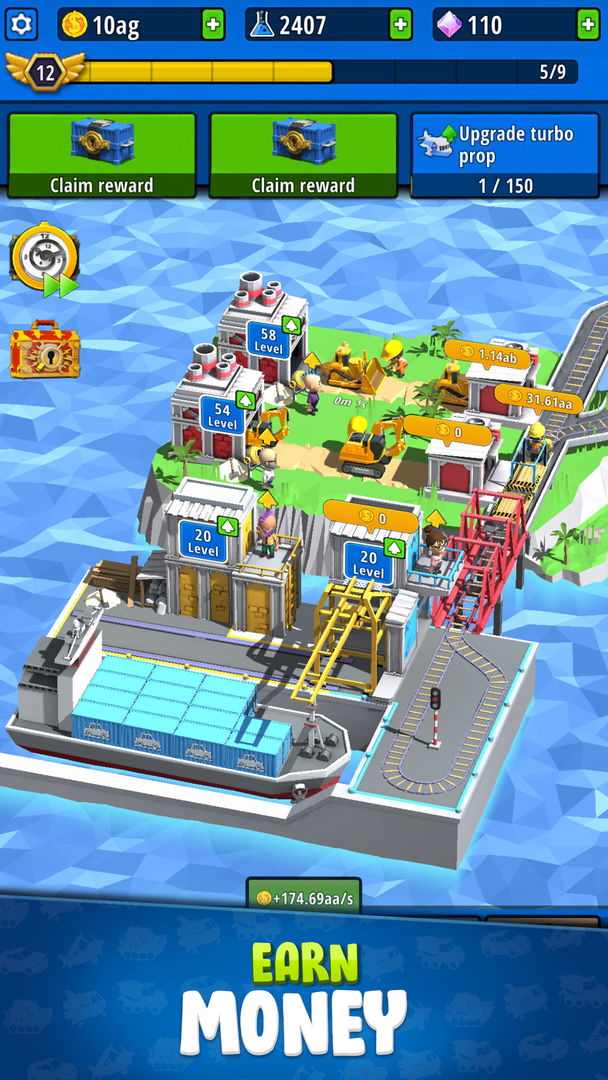 Idle Inventor - Factory Tycoon screenshot game