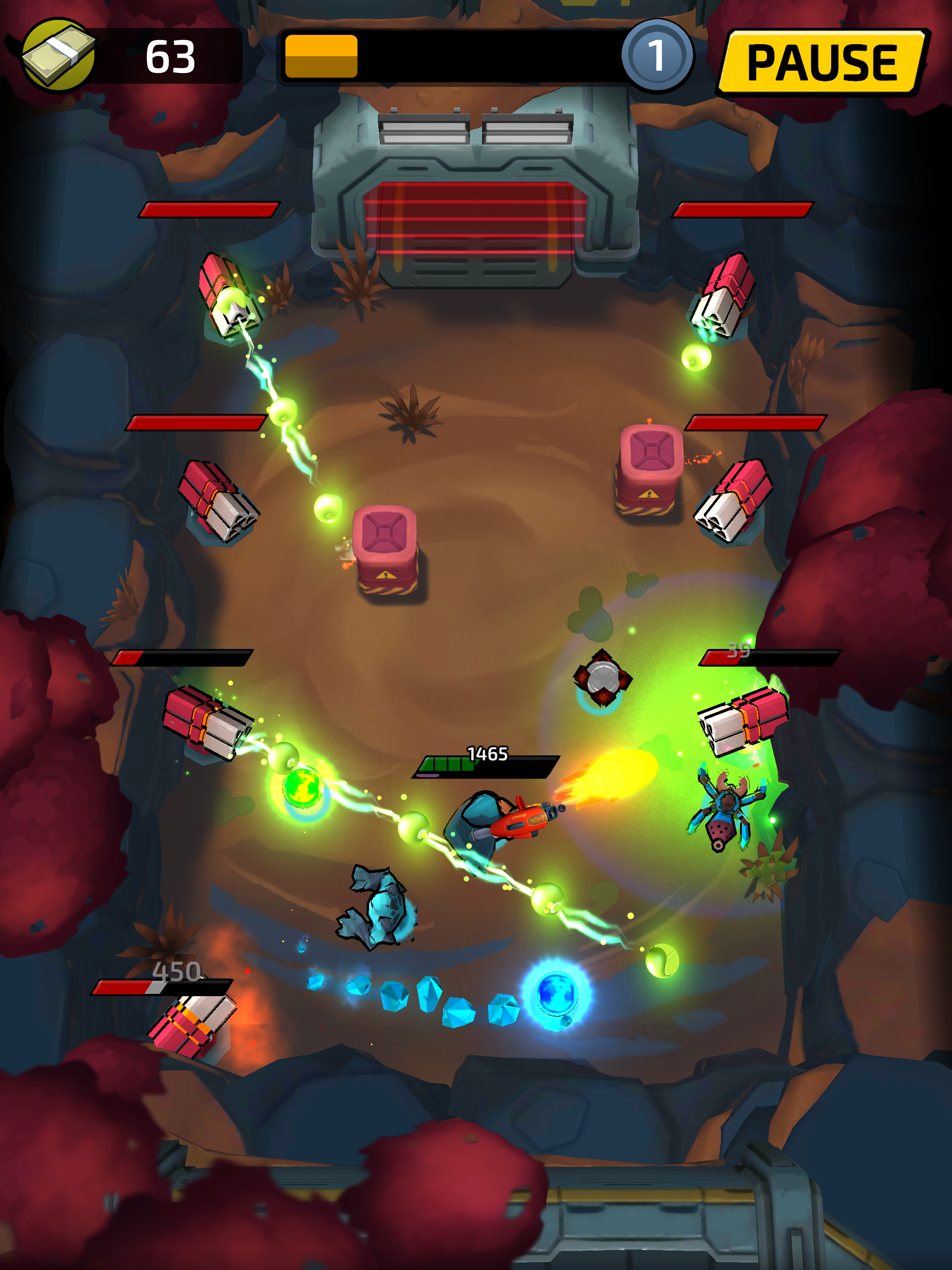 Impossible Space: A Space Hero Game Screenshot