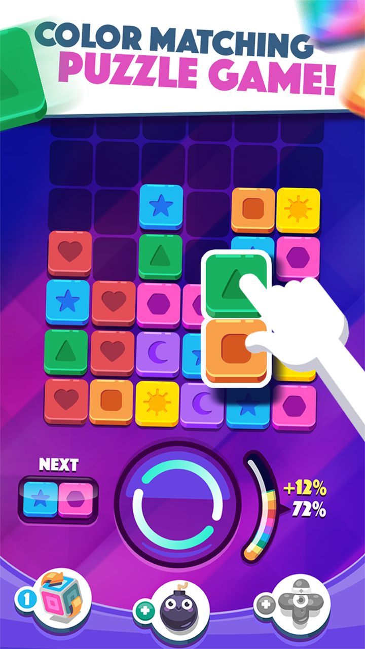 Drop It! Crazy Color Puzzle Game Screenshot