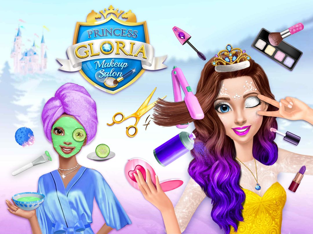 Princess Gloria Makeup Salon screenshot game