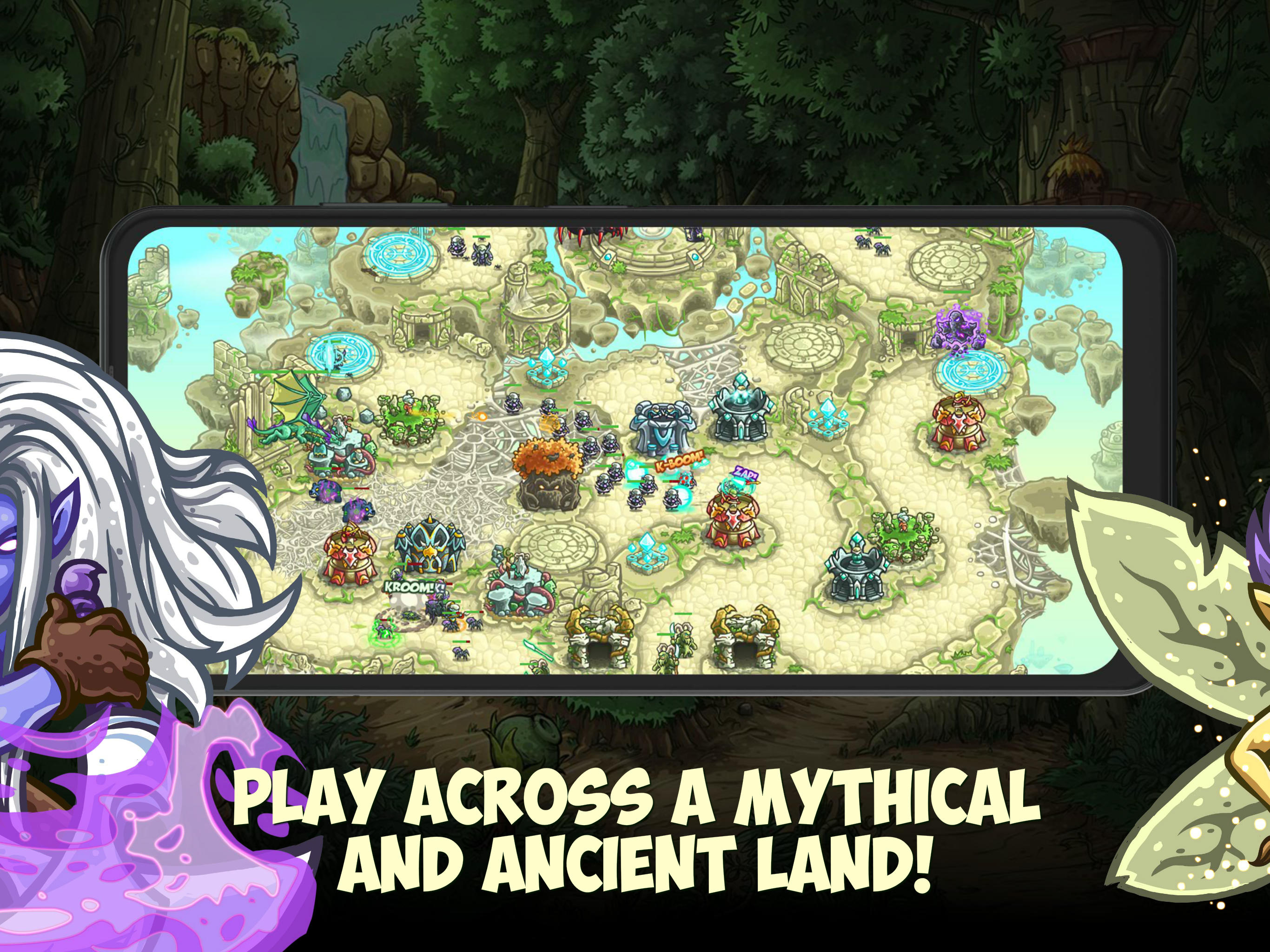 Kingdom Rush Origins TD Game Screenshot