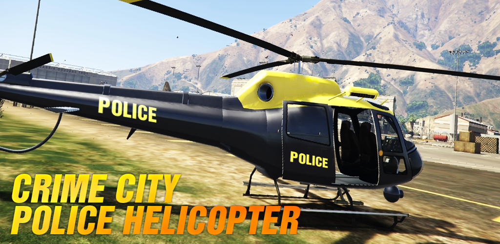 Banner of ရဲရဟတ်ယာဉ် : Crime City Rescue Flight 3D 1.0