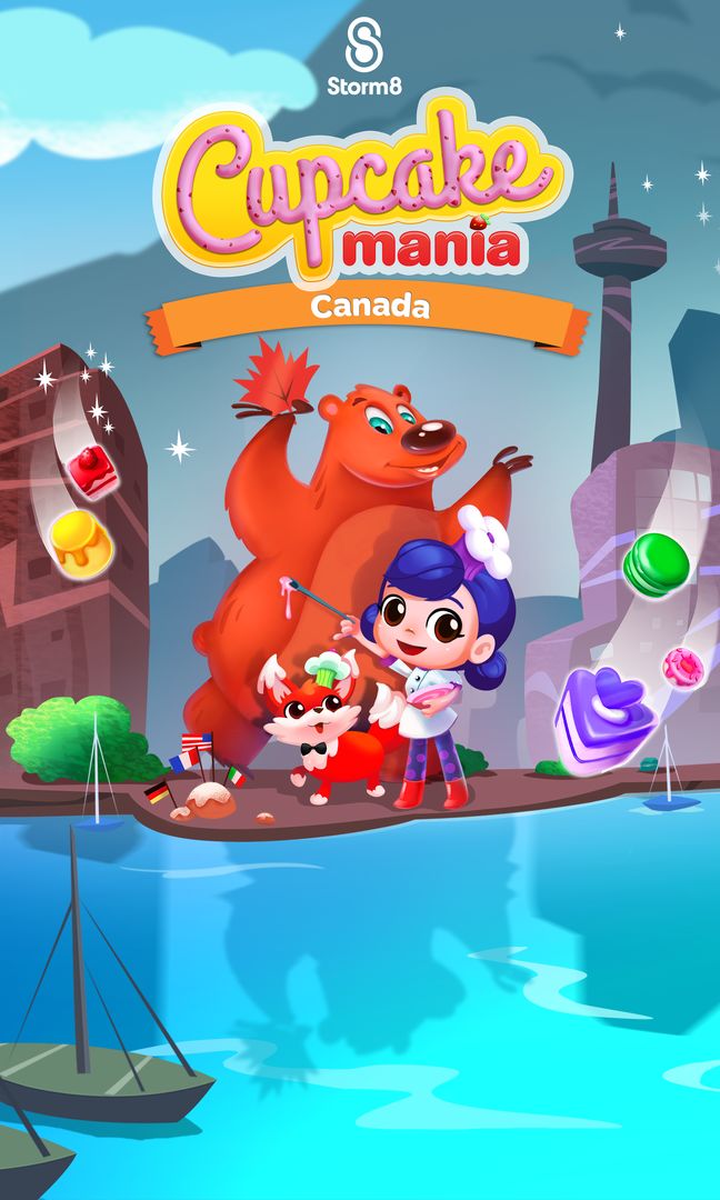 Cupcake Mania: Canada screenshot game