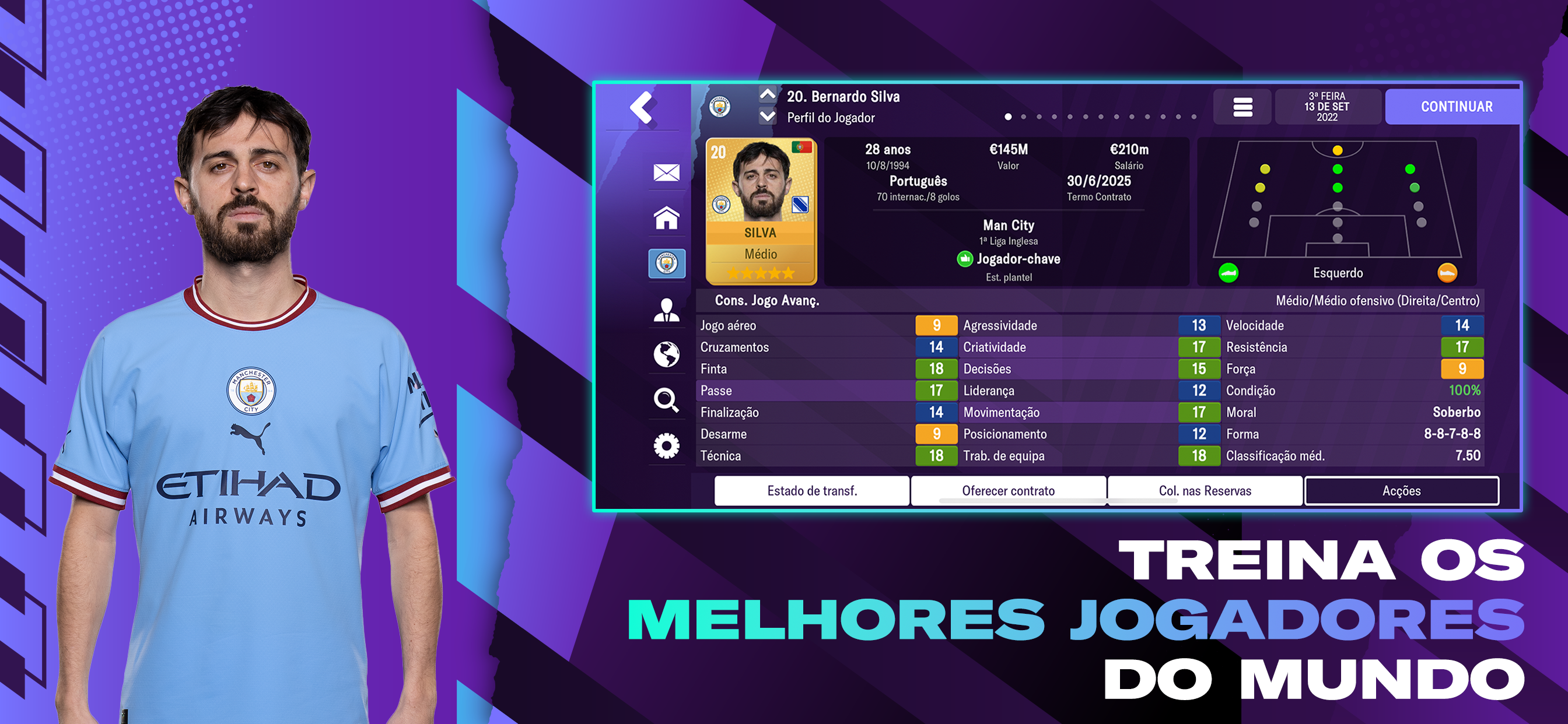 Football Manager 2022 Mobile versão móvel andróide iOS apk baixar
