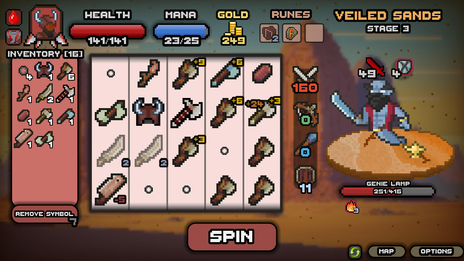 Screenshot of Spin Hero