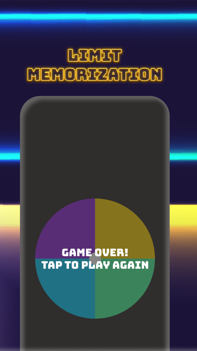 Memory God Speed Game Screenshot