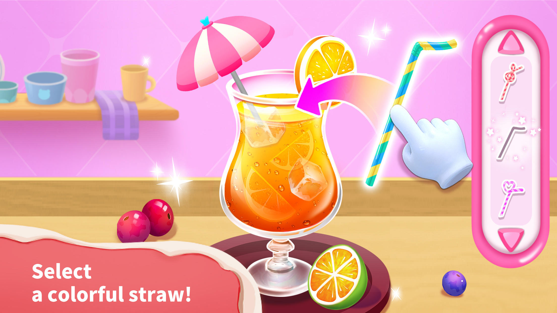 Baby Panda’s Ice Cream Shop Game Screenshot