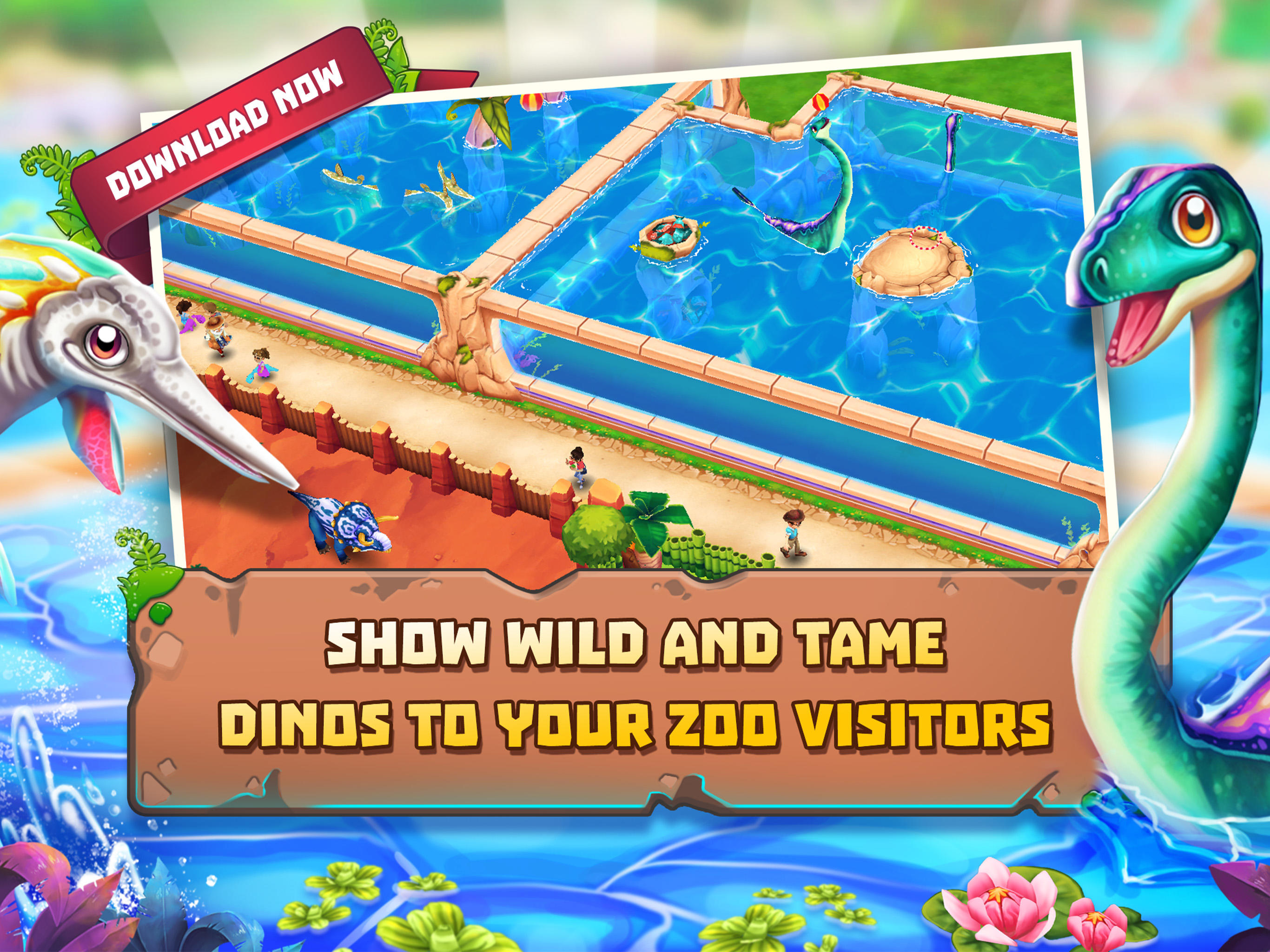 Dinosaur Park – Primeval Zooのキャプチャ