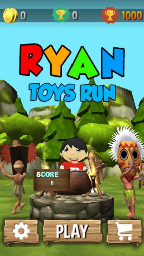 Ryan Toys Run Game Screenshot