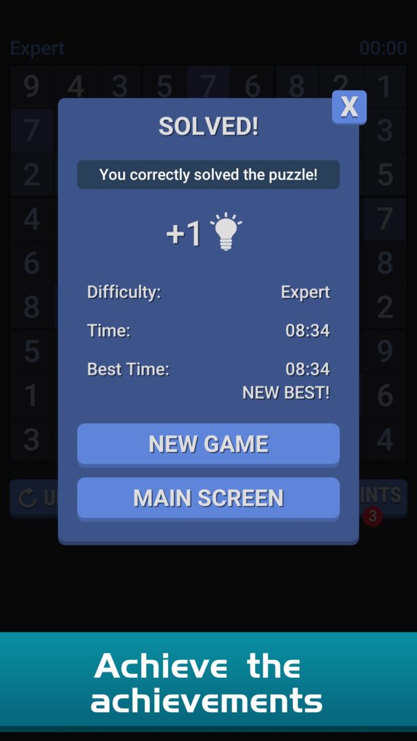 Sudoku Free Puzzle - Offline Brain Number Games screenshot game