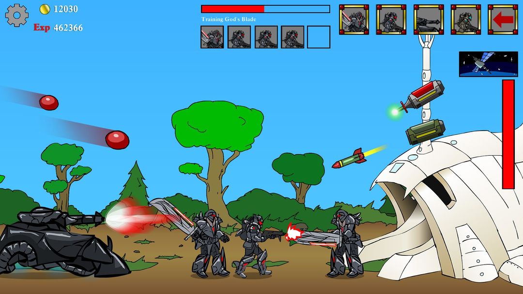 Screenshot of Age of War