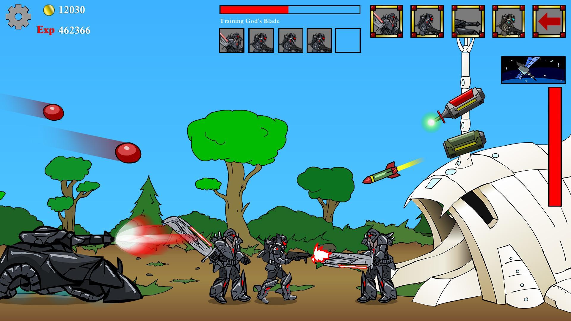 Age of War Game Screenshot