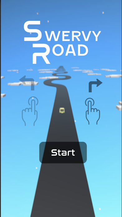 Screenshot of Swervy Road!