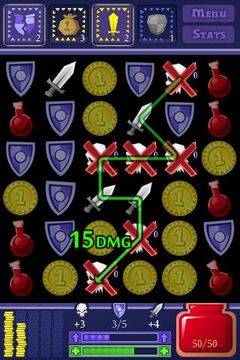 Dungeon Raid Game Screenshot