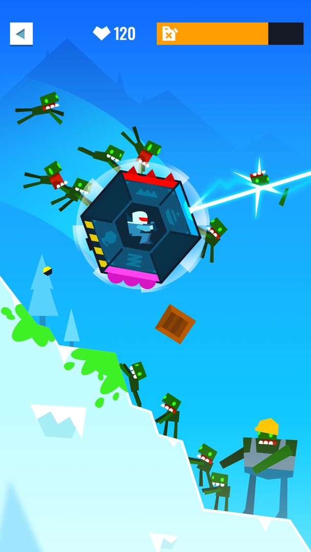Screenshot of Downhill Smash