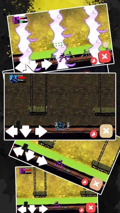 Turtles Fight - Ninja Shadow ภาพหน้าจอเกม