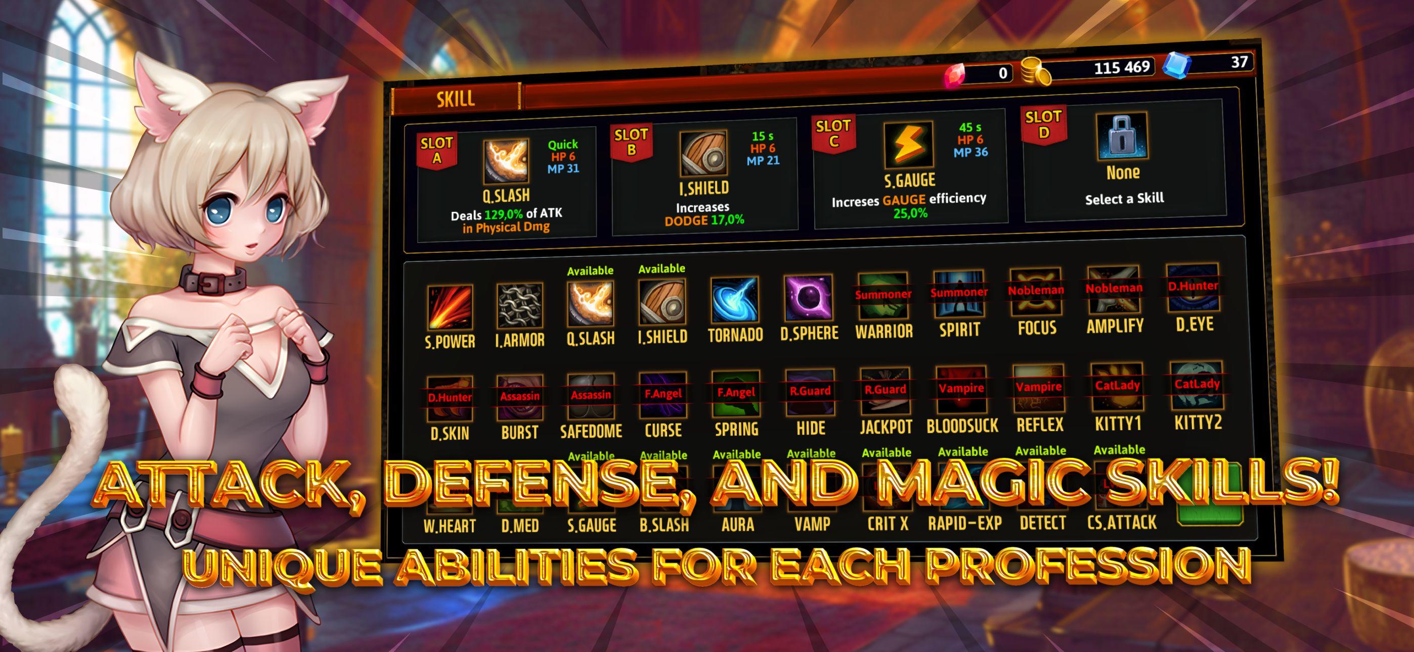 Darkside Dungeon roguelike rpg Game Screenshot