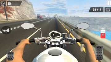 Traffic Speed Moto 3D Game Screenshot