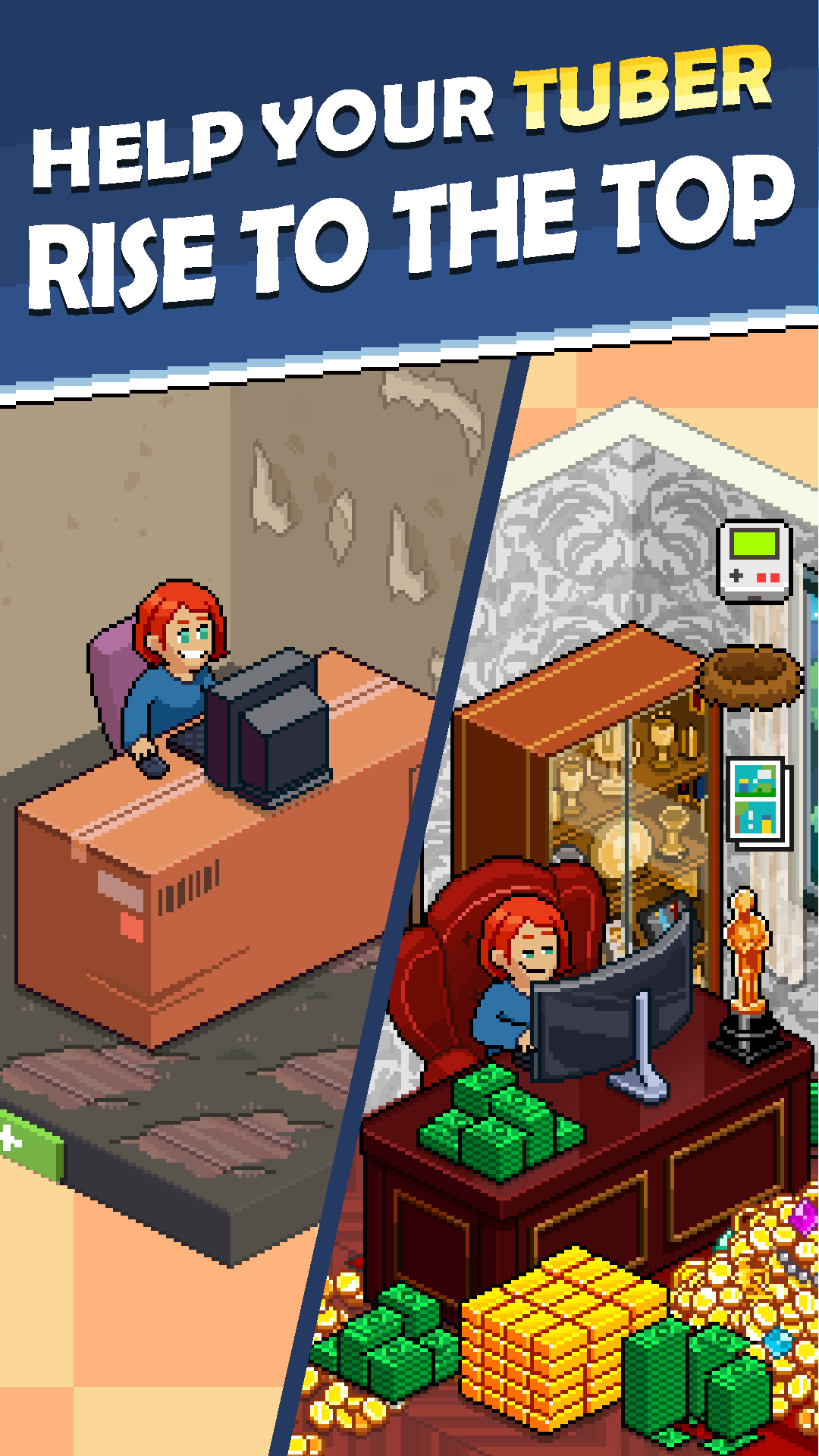 PewDiePie's Tuber Simulator Game Screenshot