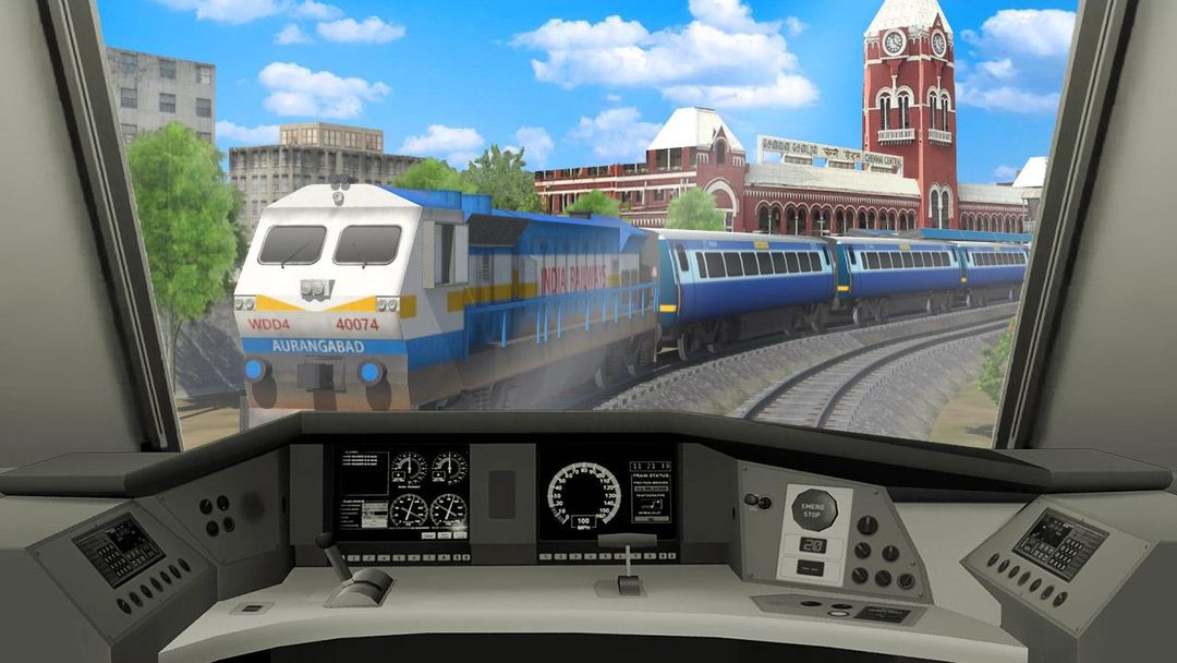 Indian Train Simulator 2018 게임 스크린 샷