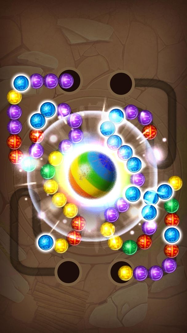 Screenshot of Marble Smash Ancient