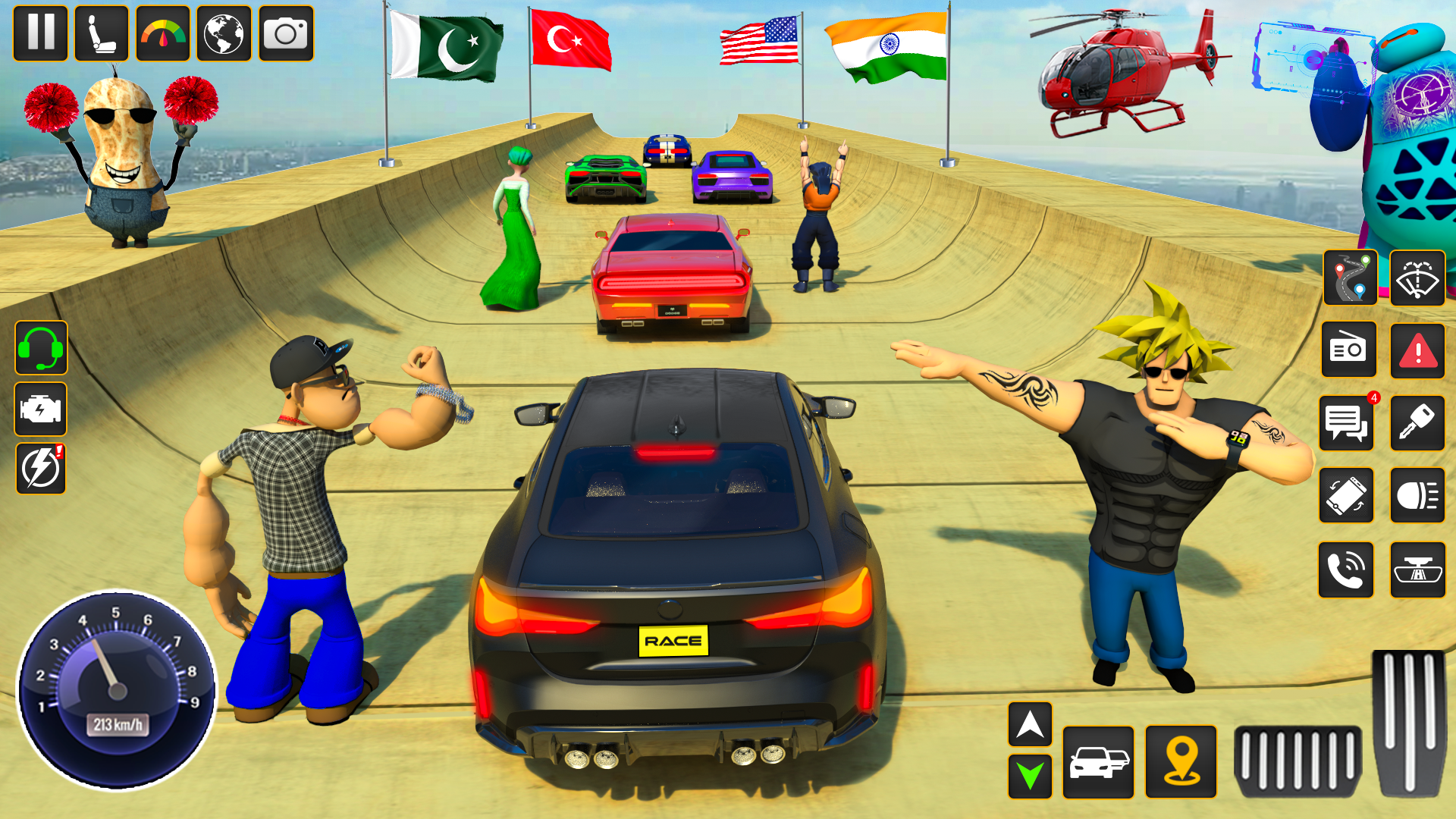 GT Car Stunts Car Driving Game Game Screenshot